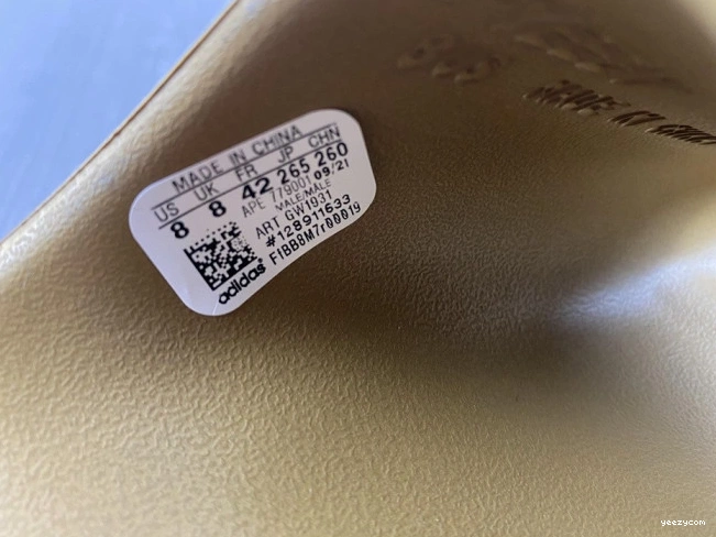 Slide Adidas Yeezy GW1931 Ochre 0817